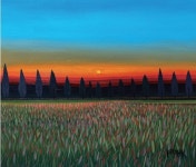 군산서 그림 그리는 시인 홍삼식 작가 개인전