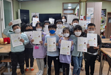 장수 대성지역아동센터, 대한검정회 한자 자격취득 15명 합격