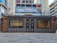 전주 서부신시가지에 플랫폼 이동 노동자 쉼터 설치