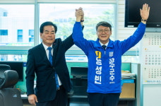 송만섭 장수군수 출마 예정자, 양성빈 예비후보 지지선언