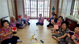 장수군노인장애인복지관, 경로당 활성화사업 진행