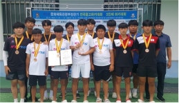 김제중학교, 전국하키대회에서 3위 쾌거