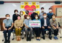 다은종합상사, 신동행정복지센터에 여름바디용품 지원.