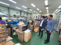 신원식 전북도 농축산식품국장, 임실 농산물산지유통센터 방문