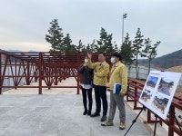 이정석 부안 부군수, 변산해수욕장 노을쉼터 등 현장점검