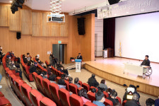장수군장애인연합회, 가수 강원래 초청 강연회 개최