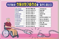 군산지역에 장애인 전동보장구 충전기 설치