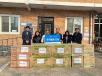 [전북]꿈드래장애인협회, 뇌병변장애인 위생용품 전달