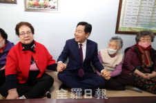 김관영 전북도지사, 취약계층 난방 실태 점검