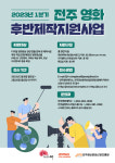 전주영화제작소,  1분기 전주 영화 후반제작지원사업  작품 공모