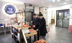 최훈식 장수군수, 수도권  장수 한우 사업장 점검