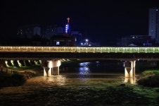 진안군, 진안천 따라 야간 경관조명 추가 설치 나서