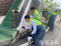 전북농협-용지농협, 농촌 마을회관 도색 봉사활동