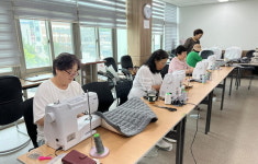 장수군자원봉사센터, 행복한 손놀이 재봉틀 홈패션 재능 나눔 활동