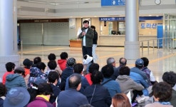 장흥군, 장흥 통일열차, 최북단 도라산역까지 달렸다
