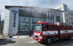 장수읍사무소, 장수119안전센터와 합동소방훈련 실시