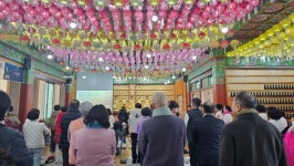 도제스님, 광주 도심에서 고월 백고좌 법회를 진행하다