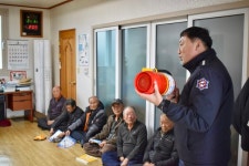 소철환 부안소방서장, 찾아가는 화재예방 안전교육 총력