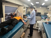 김제소방서, 설명절 앞두고 사랑의 헌혈 캠페인