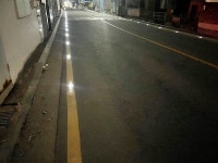 정읍 내장상동 태양광 LED도로표지병 260개 설치