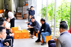 최훈식 군수,  외국인 계절근로자 현장 방문 애로사항 청취 및 격려