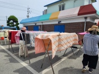 부안군 자원봉사센터, 행복愛너지 이동빨래방(뽀송이) 자원봉사 실시