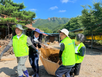 전북농협, 완주군 운주면 찾아 피해농가 복구지원