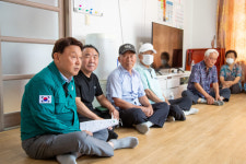 현장에 답 있다 강임준 군산시장 폭염 대비 안전점검