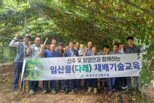 장수군산림조합, 토종다래 대보 재배 기술교육 실시