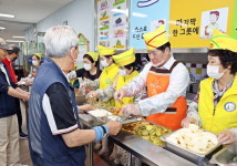 고흥군, 공영민 군수 행복한 추석맞이 경로식당 급식봉사
