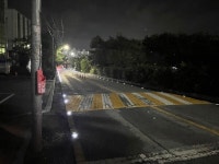 정읍 내장상동 행정복지센터 앞 태양광 LED 도로표지판 152개 설치