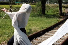 현장 예술 속으로 사포, again 간이역