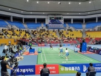 익산시, 코리아 마스터즈 배드민턴 선수권대회 성료.