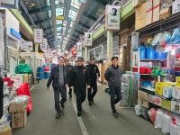 박덕규 전주완산소방서장, 남부시장·한옥마을 현장방문행정 펼쳐