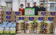 온고을재활의학과병원, 전주 완산동에 설 맞이 생필품 전달