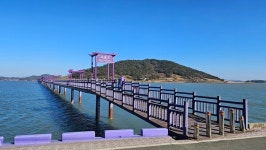 신안군, 반월도 퍼플섬에 매출 1억 반월 카페