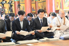 장수 죽림정사, 백용성조사 열반 제85주기 다례재 및 기념법회 열려