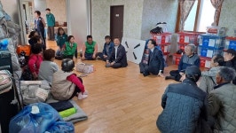 정읍 소성면 화룡리 산불 피해 이재민 돕기 온정 손길 줄이어