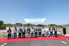 무주군, 안성면 돈당마을 진입교량 및 도로 개통
