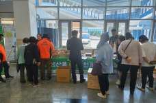 장수지역자활센터, 자활생산품 반짝 번개장터 운영