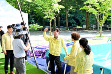 최훈식 장수군수, 제3회 장수쿨밸리 페스티벌 현장 점검