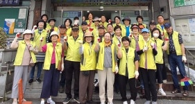 전주 평화1동 주민자치위·통장협 환경정비 전개