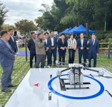 김제시, 드론 활용한 농촌 물류배송 실증 시연