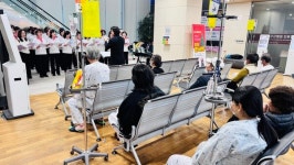 동군산병원, 군산시민합창단과 환우 위한 힐링 콘서트 성황