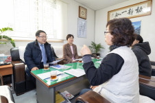정헌율 익산시장, 설 명절 사회복지시설 위문