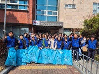 불법쓰레기 OUT 송천2동 통장들, 매달 골목 청소 나섰다