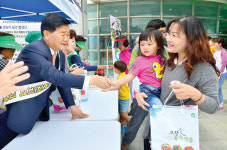 귀성객 대상 고창 우수농특산품 홍보