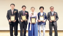 올 한국낙농대상 배인휴·설동섭·이용우·남우식 씨 영예