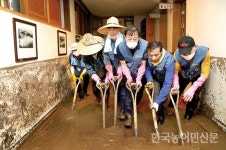 경기도의회, 안성·이천·용인 수해현장 봉사활동 전개