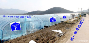 의령군, 농로·비닐하우스에 도로명주소 부여